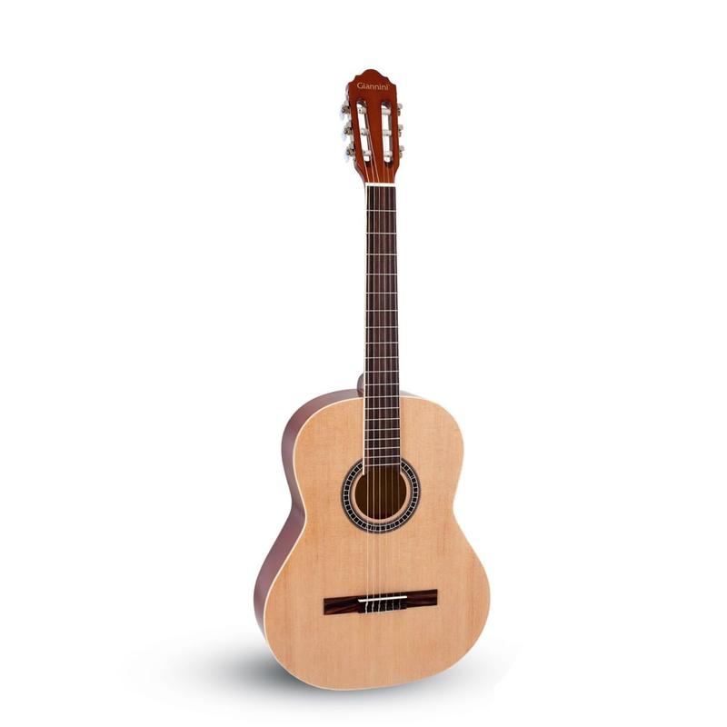 Violão giannini gn-15 estudo sonicx nylon nt natural - Violão